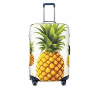 FZQVSLCM Reisegepäck-Abdeckung, elastisch, waschbar, kratzfest, dick, passend für 45,7 - 81,3 cm, Gelb, Schwarz , L