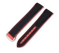 FZXCG 19 mm 20 mm Nylon-Gummi-Uhrenarmband 21 mm 22 mm für Omega Seamaster 300 AT150 Speedmaster 8900 PlanetOcean Lederarmband