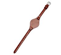 FZXCG Für Fossil ES3077, ES2830, ES3262, ES3060, stilvolles Damen-Uhrenarmband aus echtem Leder, kleines Armband, 8mm, Azetat, Kein Edelstein