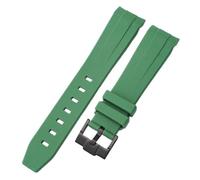 FZXCG Für Omega Swatch MoonSwatch Curved End Silikon Gummi Armband Männer Frauen Sport Uhr Band Zubehör 20mm