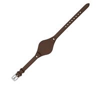 FZXCG Uhrenarmband aus echtem Leder für Fossil ES3077, ES2830, ES3262, ES3060, stilvolles Damen-Uhrenarmband, kleines Armband, 8mm rose gold clasp