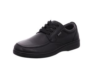g-Comfort Komfort Schnürschuhe für Herren, schwarz, Größe 43 EU