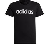 Adidas G ESS LIN TEE, BLACK/WHITE, 140