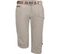 G.I.G.A. DX Damen Casual Caprihose mit Gürtel/Kurze Hose - GS 35 WMN PNTS, hellsand, 44, 38200-000
