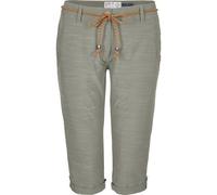 3/4-Hose "GS 93 WMN PNTS", Damen, Gr. 40, Normalgrößen, grün (helloliv), Obermaterial: 65% Baumwolle, 30% Polyester, 5% Elasthan;Futter: 100% Polyester, G.I.G.A. DX BY KILLTEC, Hosen, Caprihose Damen: