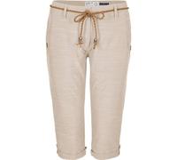 3/4-Hose "GS 93 WMN PNTS", Damen, Gr. 42, Normalgrößen, beige (hellbeige), Oberstoff: 65% Baumwolle, 30% Polyester, 5% Elasthan, Futter: 100% Polyester, G.I.G.A. DX BY KILLTEC, sportlich, Hosen, Capri