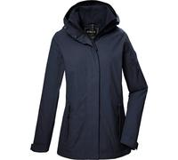 G.I.G.A. DX Damen Funktionsjacke wasserdicht/Outdoorjacke mit abzippbarer Kapuze GS 53 WMN JCKT, dunkelnavy, 40, 42839-000
