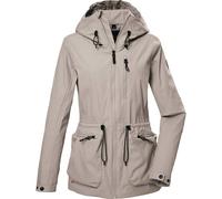 G.I.G.A. DX Damen Funktionsjacke/Outdoorjacke wasserdicht mit Kapuze GS 55 WMN JCKT, hellsand, 48, 42710-000