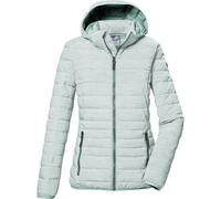 Steppjacke "GS 63 WMN QLTD JCKT_Uyaka", Damen, Gr. 40, grün (mint), Oberstoff: 100% Polyester, Futter: 100% Polyester (recycelt), Wattierung: 100% Polyester, G.I.G.A. DX BY KILLTEC, sportlich, Jacken,