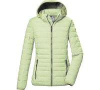 Steppjacke "GS 63 WMN QLTD JCKT_Uyaka", Damen, Gr. 44, grün, Oberstoff: 100% Polyester, Futter: 100% Polyester (recycelt), Wattierung: 100% Polyester, G.I.G.A. DX BY KILLTEC, sportlich, Jacken, Steppj
