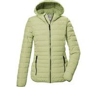 Steppjacke "GS 65 WMN QLTD JCKT", Damen, Gr. 40, grün (hellgrün), Oberstoff: 100% Polyester, Futter: 100% Polyester (recycelt), Wattierung: 100% Polyester, G.I.G.A. DX BY KILLTEC, sportlich, Jacken, S