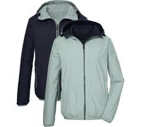 G.I.G.A. DX Damen Funktionsjacke/Wendejacke mit Kapuze GS 66 WMN JCKT, light aquaverde, 46, 42699-000