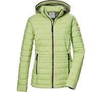 Steppjacke "GS 69 WMN QLTD JCKT", Damen, Gr. 36, grün (hellgrün), Oberstoff: 100% Polyester, Futter: 100% Polyester (recycelt), Wattierung: 100% Polyester, G.I.G.A. DX BY KILLTEC, sportlich, Jacken, W