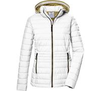 Steppjacke "GS 69 WMN QLTD JCKT", Damen, Gr. 46, beige (naturweiß), Oberstoff: 100% Polyester, Futter: 100% Polyester (recycelt), Wattierung: 100% Polyester, G.I.G.A. DX BY KILLTEC, sportlich, Jacken,