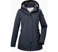 G.I.G.A. DX Damen Softshelljacke/Outdoorjacke mit abzippbarer Kapuze GS 75 WMN SFTSHLL JCKT, dunkelnavy, 44, 42695-000