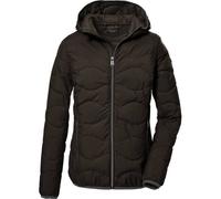 G.I.G.A. DX Damen Funktionsjacke in Daunenoptik mit Kapuze/Outdoorjacke GW 21 WMN QLTD JCKT, schwarz, 38, 39845-000