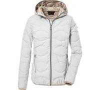 G.I.G.A. DX Damen Steppjacke mit Kapuze/Funktionsjacke ist wasserabweisend GW 21 WMN QLTD JCKT, gebrochenes weiss, 40, 39845-000