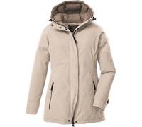 Funktionsjacke "GW 23 WMN JCKT", Damen, Gr. 44, beige (hellbeige), Oberstoff: 88% Polyester, 12% Baumwolle, Futter: 100% Polyester (recycelt), Füllung: 100% Polyester, G.I.G.A. DX BY KILLTEC, sportlic