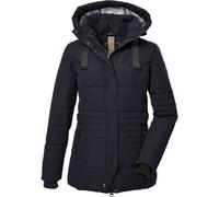 G.I.G.A. DX Damen Steppjacke mit abzippbarer Kapuze/Funktionsjacke in Daunenoptik GW 25 WMN QLTD JCKT, dunkelnavy, 44, 39930-000