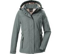G.I.G.A. DX by killtec Damen Funktionsjacke GW 35 WMN SFTSHLL JCKT (4354200) 42 dunkel aquaverde