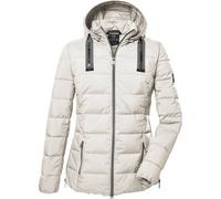 G.I.G.A. DX Damen Steppjacke mit abknöpfbarer Kapuze GW 4 WMN QLTD JCKT, gebrochenes weiss, 36, 41341-000