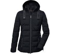 G.I.G.A. DX Damen Steppjacke mit abknöpfbarer Kapuze GW 4 WMN QLTD JCKT, schwarz, 40, 41341-000