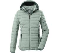 Steppjacke "GW 49 WMN QLTD JCKT", Damen, Gr. 42, grün, Oberstoff: 100% Polyester, Futter: 100% Polyester (recycelt), Wattierung: 100% Polyester, G.I.G.A. DX BY KILLTEC, sportlich, Jacken, Wind- und wa