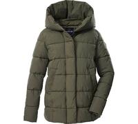 G.I.G.A. DX Damen Steppjacke/Funktionsjacke in Daunenoptik mit Kapuze GW 57 WMN QLTD JCKT, dunkeloliv, 50, 43527-000