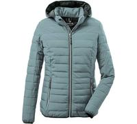 G.I.G.A. DX by killtec Damen Jacke Uyaka - Casual Funktionsjacke in Daunenoptik mit abzippbarer Kapuze (2804100) 48 aquaverde 00348