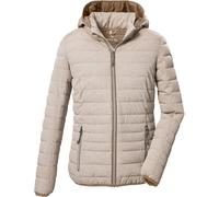 G.I.G.A. DX Damen Steppjacke/Casual Funktionsjacke in Daunenoptik mit abzippbarer Kapuze Uyaka, hellsand, 38, 28041-000