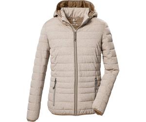 G.I.G.A. DX by killtec Damen Jacke Uyaka - Casual Funktionsjacke in Daunenoptik mit abzippbarer Kapuze (2804100) 44 hellsand 00305