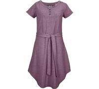 Sommerkleid "GS 30 WMN DRSS", Damen, Gr. 40, Normalgrößen, orchidee, Obermaterial: 65% Polyester, 30% Baumwolle, 5% Elasthan, G.I.G.A. DX BY KILLTEC, Kleider Sommerkleid, Weiches Kleid mit Bindegürtel