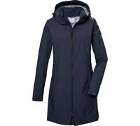 G.I.G.A. DX Damen Softshell Parka/Softshelljacke mit abzippbarer Kapuze GS 76 WMN SFTSHLL PRK, dunkelnavy, 44, 42696-000