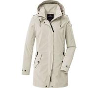Parka "GS 94 WMN PRK", Damen, Gr. 42, helltaupe, Obermaterial: 100% Polyester;Futter: 100% Polyester, G.I.G.A. DX BY KILLTEC, Jacken Parka, Funktionsparka mit verstellbarer Kapuze und Autolock-Reißver