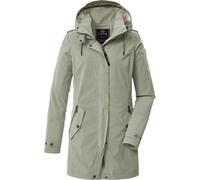 Parka "GS 94 WMN PRK", Damen, Gr. 48, dunkelgrün, Obermaterial: 100% Polyester;Futter: 100% Polyester, G.I.G.A. DX BY KILLTEC, Jacken Parka, Funktionsparka mit verstellbarer Kapuze und Autolock-Reißve