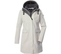 G.I.G.A. DX Damen Parka/Wollmantel mit Kapuze und abzippbarem Gilet GW 19 WMN PRK, hellgraumelange, 38, 43351-000