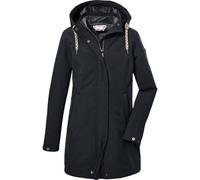 Softshellparka G.I.G.A. DX BY KILLTEC "GW 19 WMN SFTSHLL PRK" Gr. 46, schwarz Damen Jacken Parkas (88265617-46)