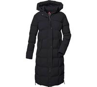G.I.G.A. DX by killtec Damen Steppmantel/Funktionsmantel mit Kapuze GW 2 WMN QLTD CT, schwarz, 46, 41338-000
