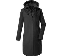 G.I.G.A. DX Damen Parka/Wollmantel mit abzippbarem Gilet und Kapuze GW 20 WMN PRK, schwarz, 50, 43352-000
