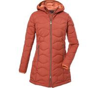 G.I.G.A. DX Damen Steppparka mit Kapuze/Funktionsparka in Daunenoptik GW 20 WMN QLTD PRK, dunkelapricot, 36, 39844-000