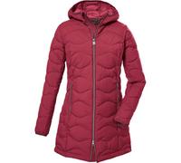 Steppmantel "GW 20 WMN QLTD PRK", Damen, Gr. 42, rot (weinrot), Obermaterial: 100% Polyester;Futter: 100% Polyester;Füllung: 100% Polyester, G.I.G.A. DX BY KILLTEC, Mäntel Steppmantel, Damen Stepppark
