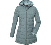 G.I.G.A. DX Damen Steppparka mit Kapuze/Funktionsparka in Daunenoptik GW 20 WMN QLTD PRK, aquaverde, 46, 39844-000