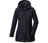 G.I.G.A. DX Damen Softshell Parka/Softshelljacke mit abzippbarer Kapuze GW 22 WMN SFTSHLL PRK, schwarz, 40, 42210-000