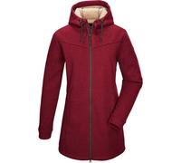 G.I.G.A. DX Damen Strickfleeceparka/Fleecejacke mit Kapuze GW 37 WMN KNTFLC PRK, dunkelrot, 40, 43546-000