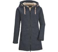 G.I.G.A. DX Damen Casual Strickfleeceparka/Fleecejacke mit Kapuze - GW 54 WMN KNTFLC PRK, dunkelnavy, 34, 37640-000