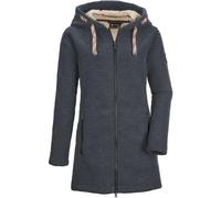 G.I.G.A. DX Damen Casual Strickfleeceparka/Fleecejacke mit Kapuze - GW 54 WMN KNTFLC PRK, dunkelnavy, 36, 37640-000