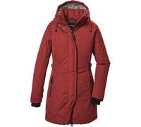 Parka "GW 70 WMN PRK", Damen, Gr. 36, rot (feuerrot), Oberstoff: 88% Polyester, 12% Baumwolle, Futter: 100% Polyester, Wattierung: 100% Polyester, G.I.G.A. DX BY KILLTEC, sportlich, Jacken, Wind- und