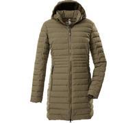 G.I.G.A. DX Damen Steppparka/Funktionsparka in Daunenoptik mit abzippbarer Kapuze GW 77 WMN QLTD PRK_Bacarya, schlamm, 38, 43685-000