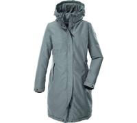 Funktionsmantel "GW 80 WMN CT", Damen, Gr. 38, graublau, Oberstoff 1: 100% Polyester/ Oberstoff 2: 100% Polyester (recycelt), Futter: 100% Polyester (recycelt), Füllung: 100% Polyester, G.I.G.A. DX BY