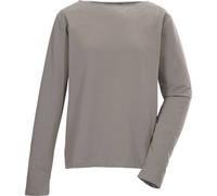 G.I.G.A. DX Damen Langarmshirt/Longsleeve GS 22 WMN LS SHRT GOTS, dunkelstein, 38, 42941-000
